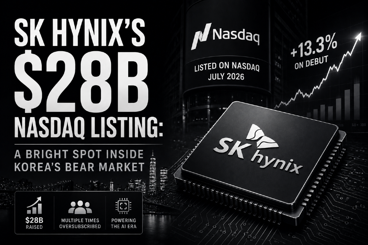 SK Hynix's $28B Nasdaq Listing: A Bright Spot Inside Korea's Bear Market