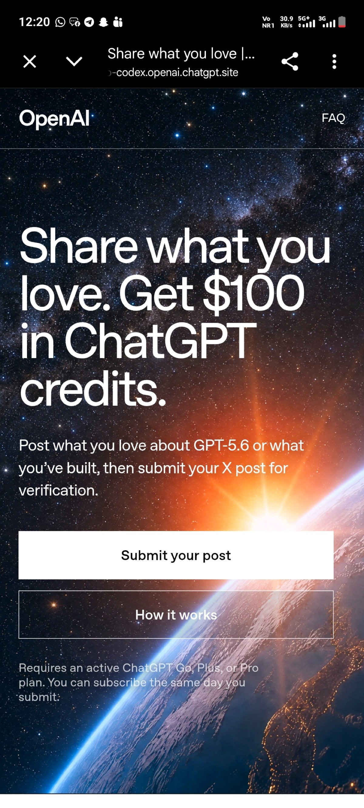 Get $100 in Free ChatGPT Credits: First 10K Only — Claim Now