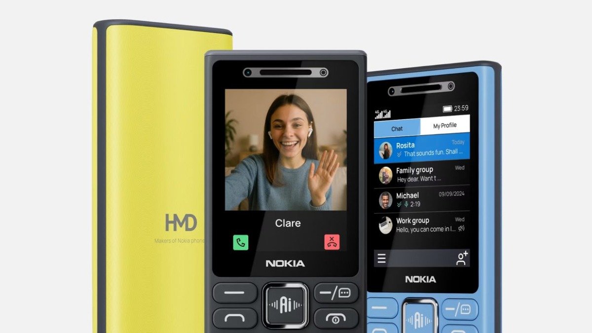 Nokia's New Dumbphones Have an AI Button — and That's the Problem