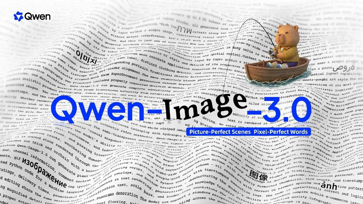 Qwen-Image-3.0 Makes Text-Accurate, Knowledge-Dense Image Generation Actually Useful