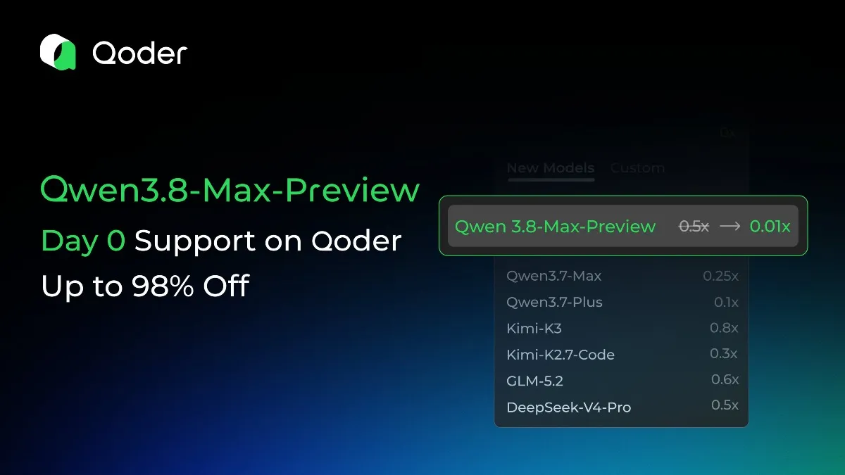 Qwen3.8's 2.4T Parameters Are Already Live — and Open Weights Are Coming