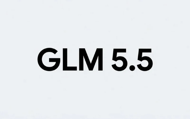 Conceptual visualization of Z.ai's GLM-5.5 August release featuring 1 trillion parameter architecture