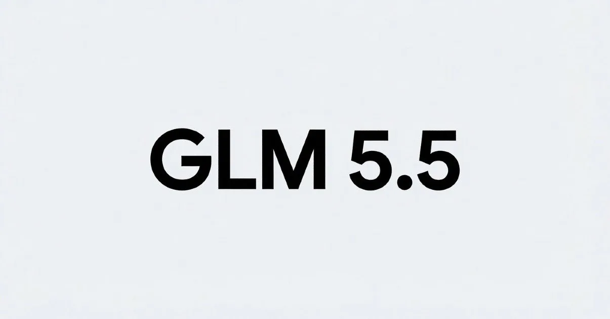 Conceptual visualization of Z.ai's GLM-5.5 August release featuring 1 trillion parameter architecture