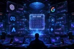 AI model releases July 2026 — holographic displays showing frontier model launches