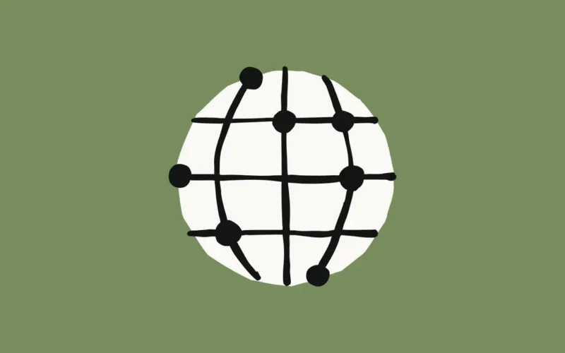 Anthropic globe illustration from its Singapore office and MOU announcement