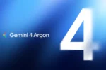 Official Google key art for Gemini 4 Argon announcement