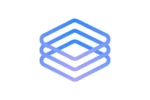Google Research Deep Review logo, a stack of three blue and violet outlined layers