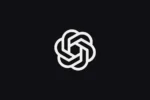 OpenAI blossom logo on a dark background