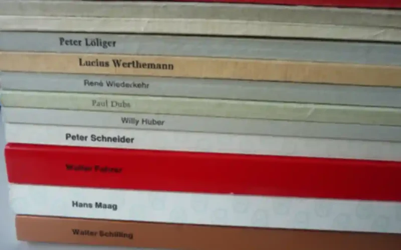 Stack of bound PhD theses from ETH Zurich