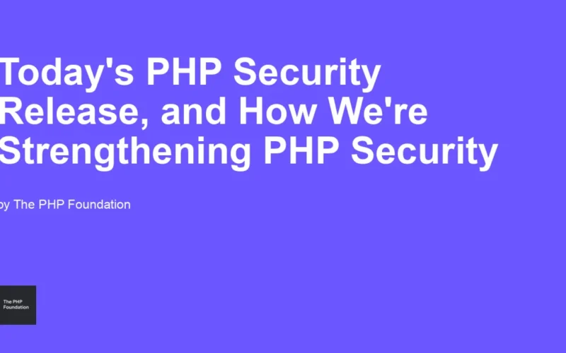 PHP2Shell critical PHP vulnerability advisory from the PHP Foundation