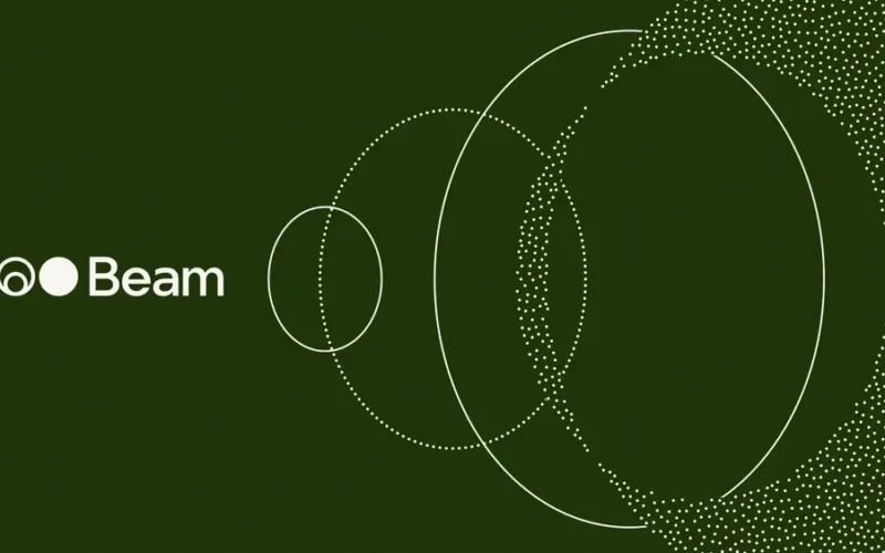 Official Reflection AI Introducing Beam blog OG image from reflection.company