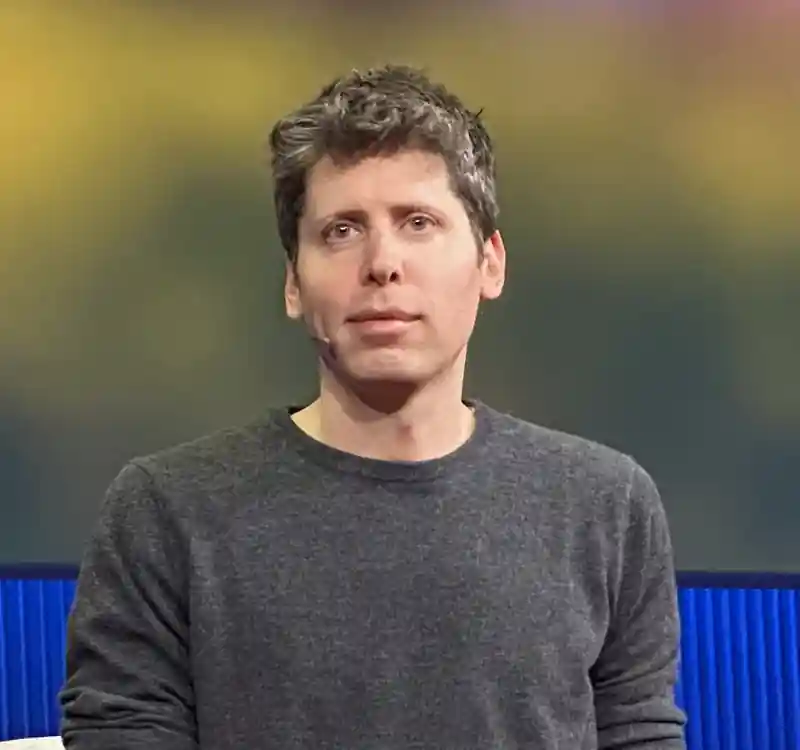 OpenAI chief executive Sam Altman on stage at TED in April 2025