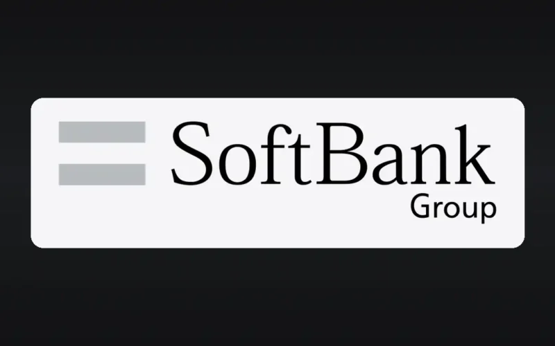 SoftBank Group logo, Wikimedia Commons public-domain text logo used for SoftBank OpenAI tranche coverage